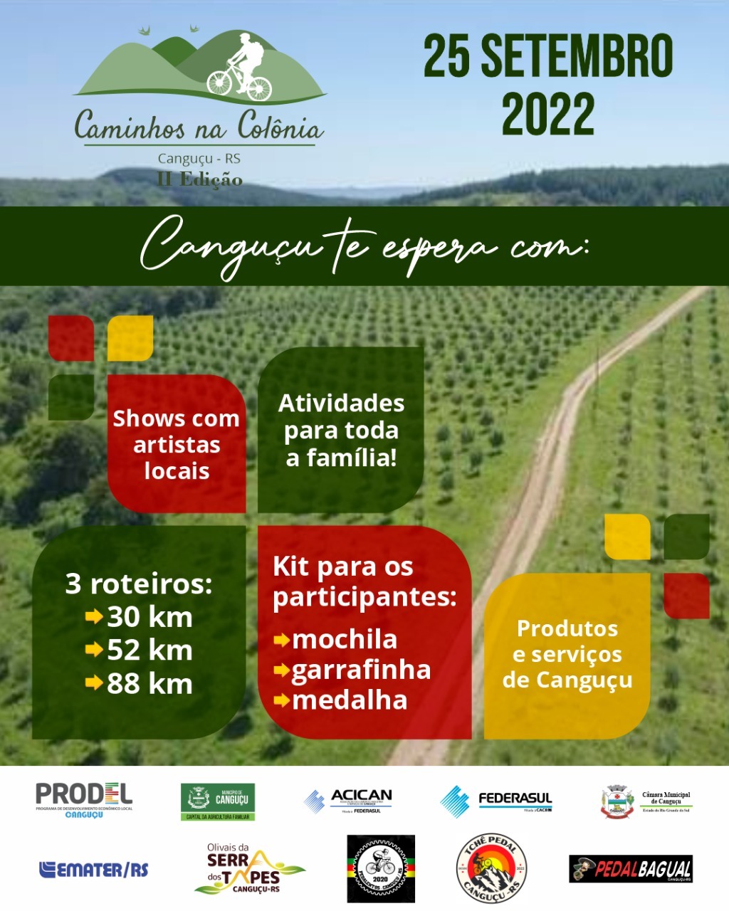 II Desafio Caminhos na Colonia